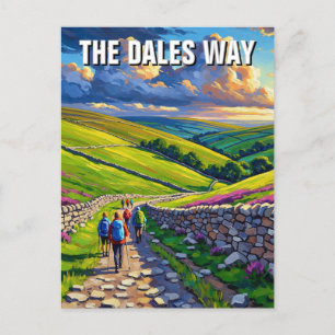 The Dales Way England Travel Postkarte