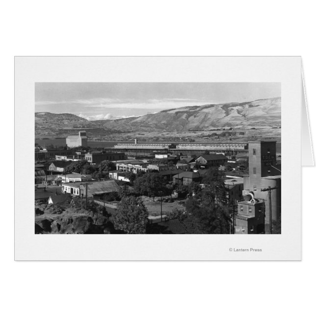 The Dalles, Oregon Dock View von der 4th Street (Vorderseite (Horizontal))