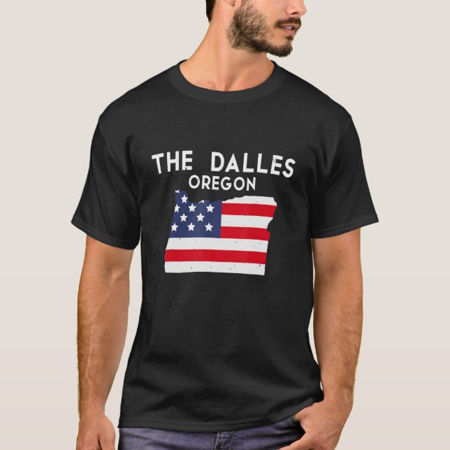 The Dalles Oregon USA Staat America Travel Oregoni T-Shirt (Vorderseite)