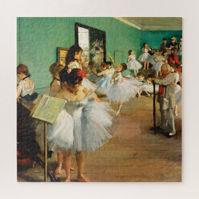 The Dance Class (1874) von Edgar Degas Puzzle (Horizontal)