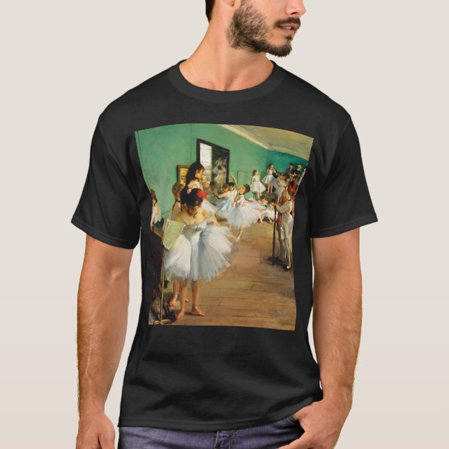 The Dance Class (1874) von Edgar Degas T-Shirt (Vorderseite)