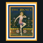 The Dance Magazine 1920's Art Deco Poster 16 x 20<br><div class="desc">Art Deco Cover für "The Dance Magazine" in den 20er Jahren. Poster 16 x 20</div>