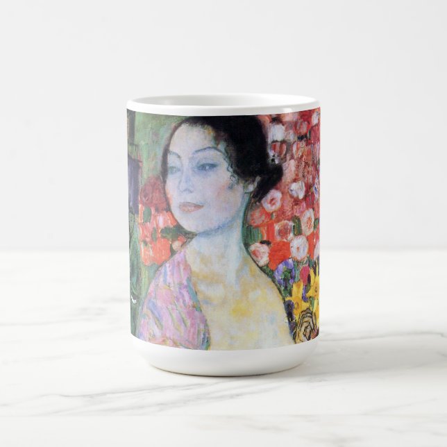 The Dancer, Gustav Klimt Kaffeetasse (Mittel)