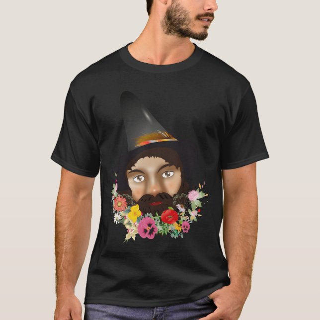 The dangerous robber as a puppet theater portrait  T-Shirt (Vorderseite)