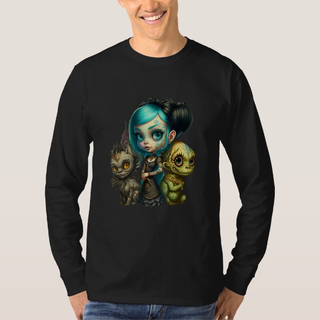 The Dark Pets That Princess Favors T-Shirt (Vorderseite)