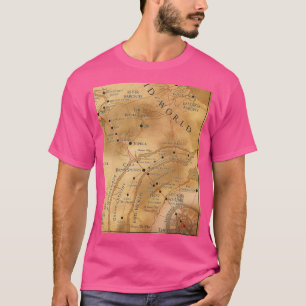 The Dark Tower MidWorld Map Graphic T-Shirt