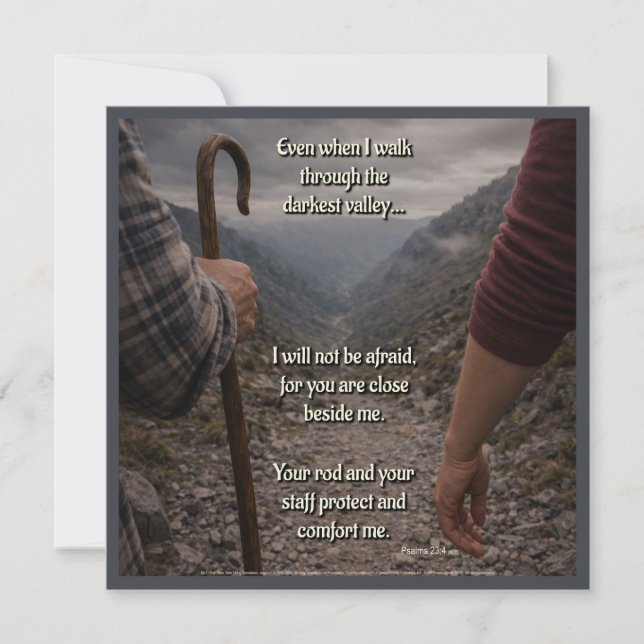 The darkest valley karte (Vorderseite)