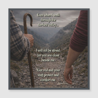 The darkest valley magnetkarte