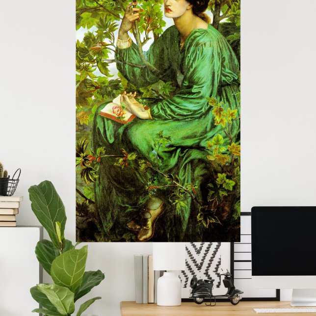 The Day Dream, fine art, Poster (Heimbüro)