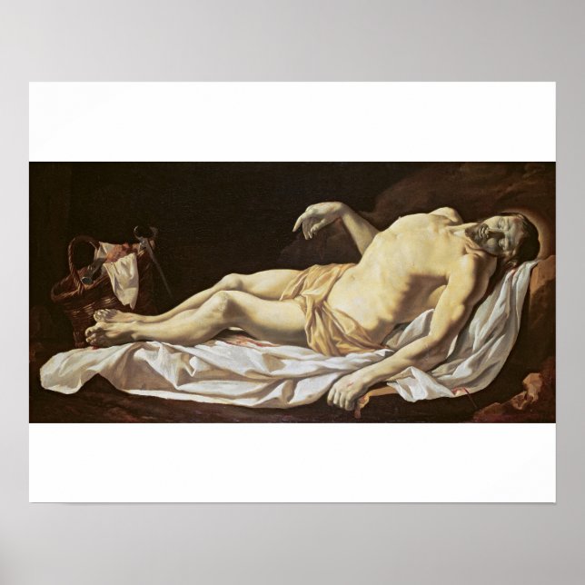 The Dead Christ (oil on Leinwand) 2 Poster (Vorne)