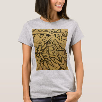 The design is incredibly detailed—it's an all-over T-Shirt