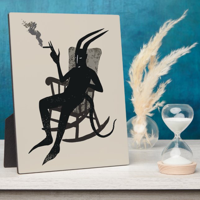 The Devil's Break - Dark Spaß Wall Art Fotoplatte (Seite)