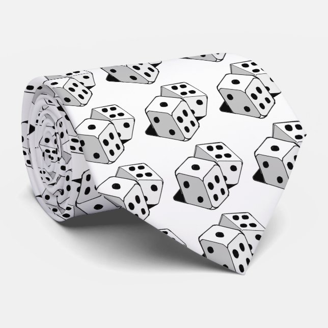 THE DICE TIE KRAWATTE (Gerollt)