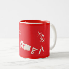 The Dirty Sock - Logo Mug Zweifarbige Tasse