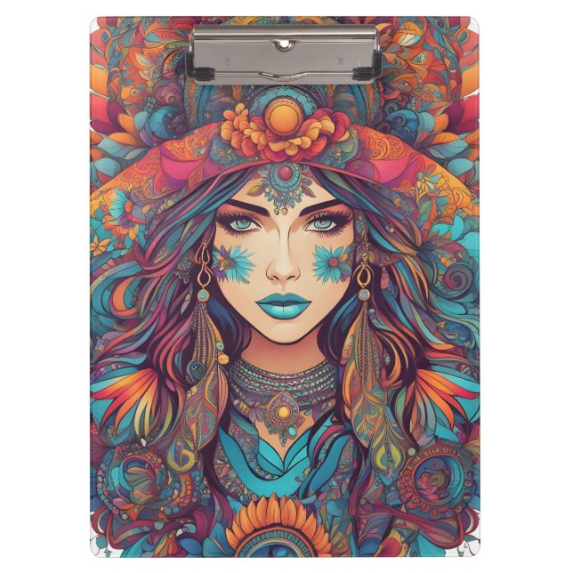 The Divine Feminine Klemmbrett (Vorderseite)