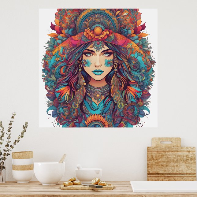 The Divine Feminine Poster (Küche)