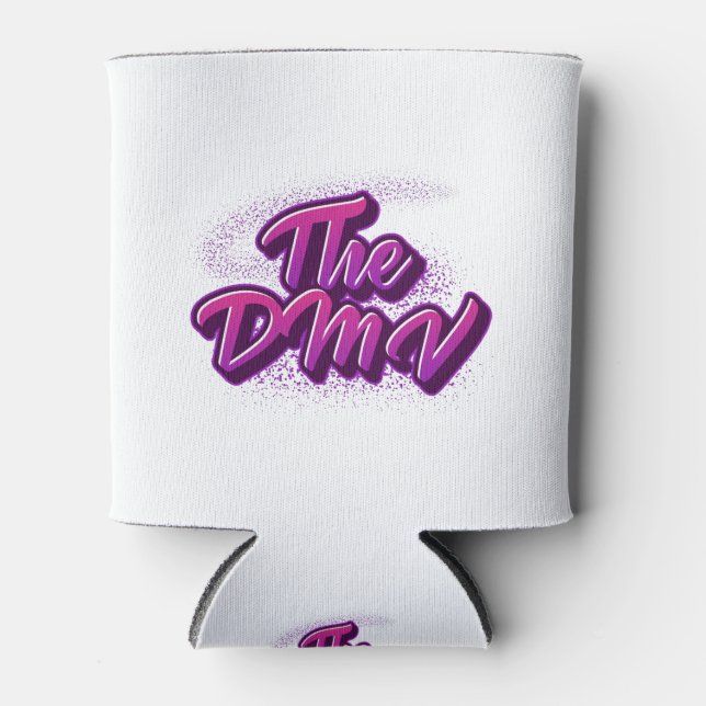 The DMV (DC, Maryland, Virginia) Graffiti Style Dosenkühler (Vorderseite)