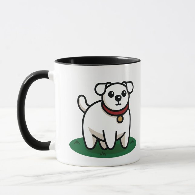 The Dog - The Cat's Friend Mug Tasse (Links)
