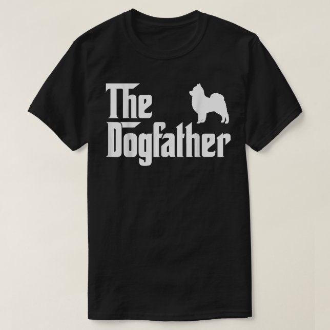 The Dogfather Pomeranian  Funny Father Dog Lover G T-Shirt (Design vorne)
