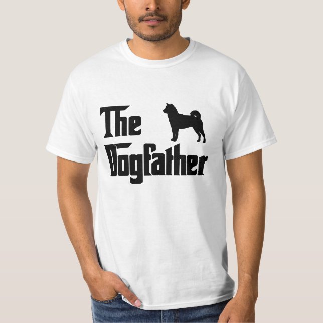 The Dogfather Shiba Inu Funny Dog Owner  T-Shirt (Vorderseite)