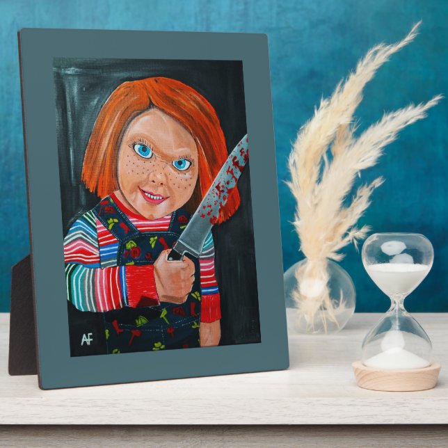 The Doll Painting by Alfred Fox Fotoplatte (Seite)