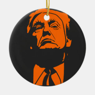 "The Don" Donald Trump Weihnachtsbaum-Ornament Keramik Ornament