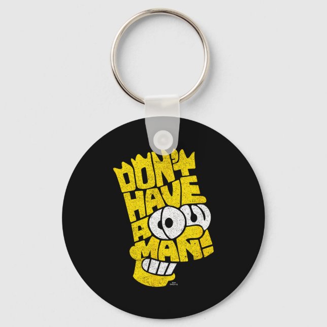 The Don't Have A Cow Man  Schlüsselanhänger (Vorderseite)