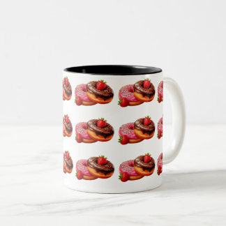 The Donut Mug Zweifarbige Tasse