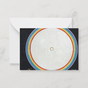 The Dove, No.14. von Hilma af Klint Mitteilungskarte