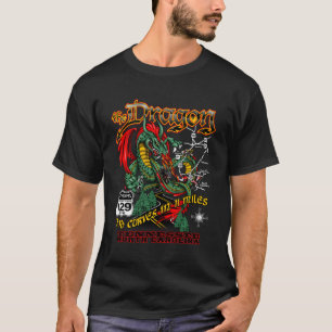 The Dragon 129 Tennessee North Carolina 318 Curves T-Shirt