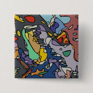 "The drama queen"- 2" Square Button