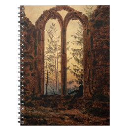 The Dreamer (von Caspar David Friedrich Notebook) Notizblock