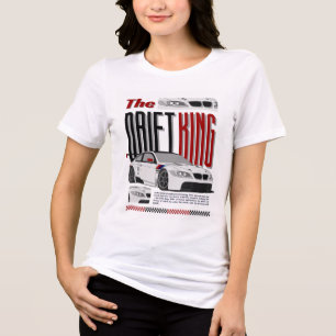 The Drift King - Master of Untergrund Racing Tri-Blend Shirt