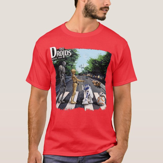 THE DROID IMPERIAL ROAD retro T-Shirt (Vorderseite)