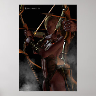 The Drow - Bereiten Sie sich auf das Feuer vor Poster