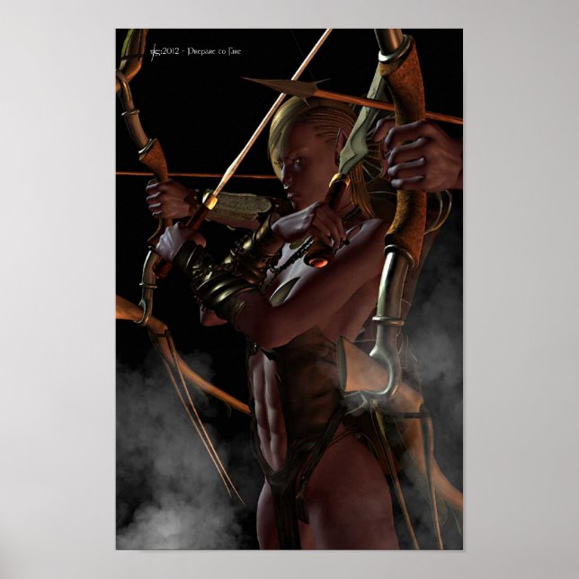 The Drow - Bereiten Sie sich auf das Feuer vor Poster (Vorne)