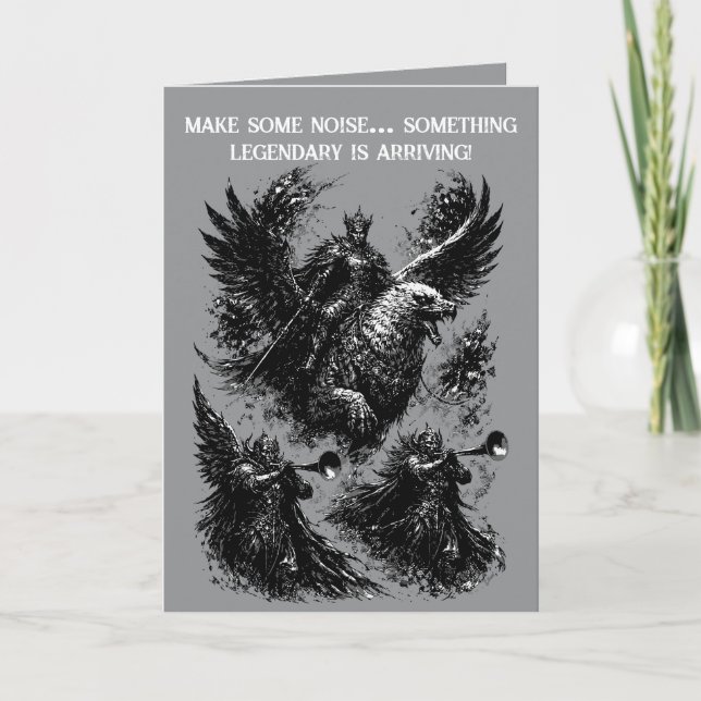 The Duke Murmur An Ominous Arrival Karte (Vorderseite)