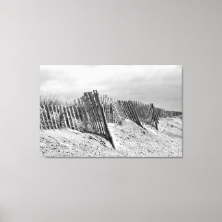 The Dune Fence Canvas Print Leinwanddruck
