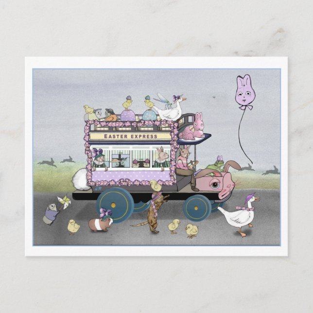 The Easter Express Postkarte (Vorderseite)