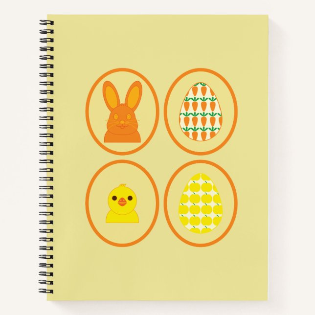 The Easter Gallery Spiral Notebook Notizbuch (Vorderseite)