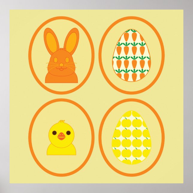 The Easter Gallery Square Poster (Vorne)