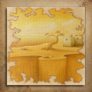 "The Edge of the World" Erlebnismotiv Malerei Puzzle