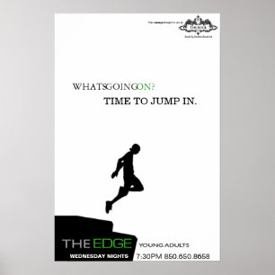 The Edge-Plakat "Sprung " Poster