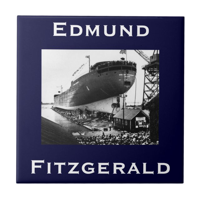 The Edmund Fitzgerald Fliese (Vorderseite)