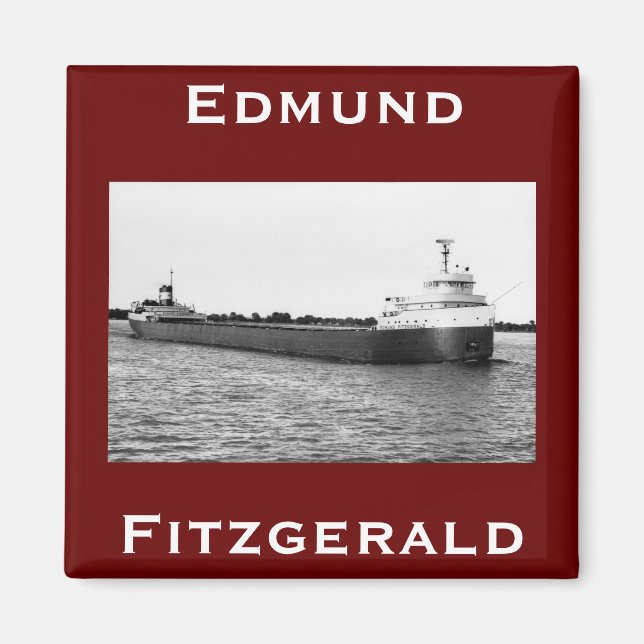 The Edmund Fitzgerald  Magnet (Vorne)