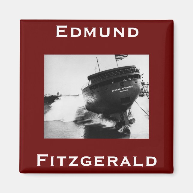 The Edmund Fitzgerald  Magnet (Vorne)