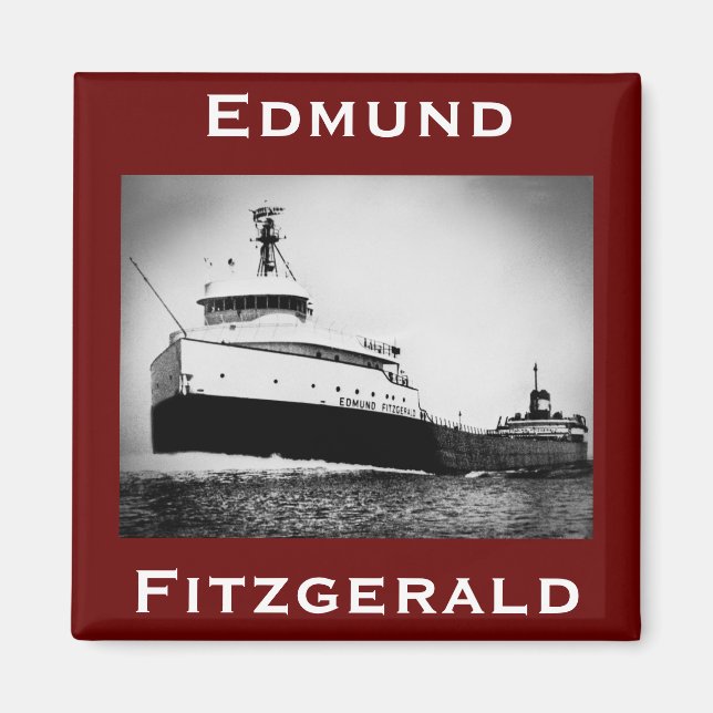 The Edmund Fitzgerald  Magnet (Vorne)