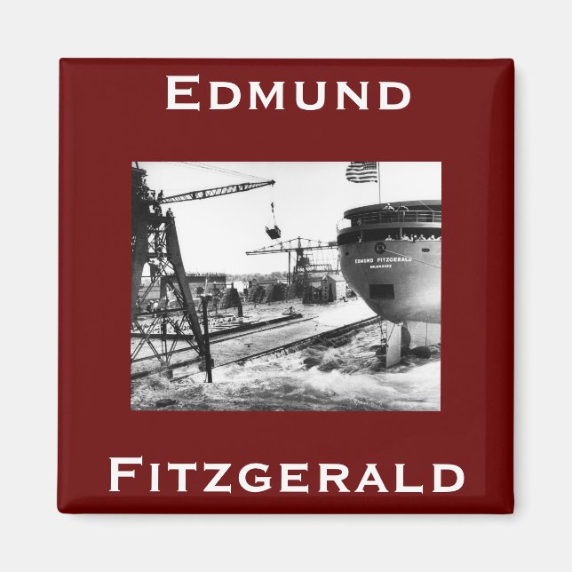 The Edmund Fitzgerald  Magnet (Vorne)