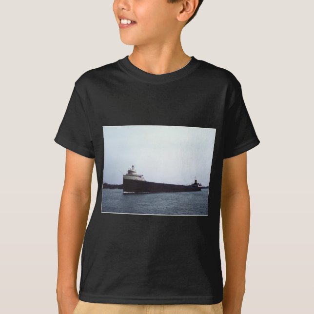 The Edmund Fitzgerald on St. Clair River T-Shi T-Shirt (Vorderseite)
