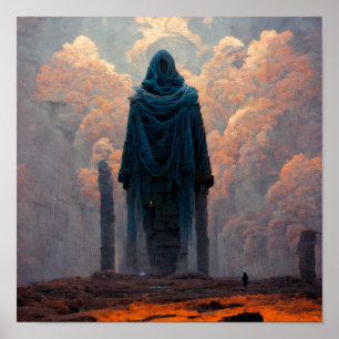 The Effigy Fantasy Sci-Fi Art Poster